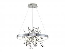  GL351C24CH-2 - LED Chandelier Chrome